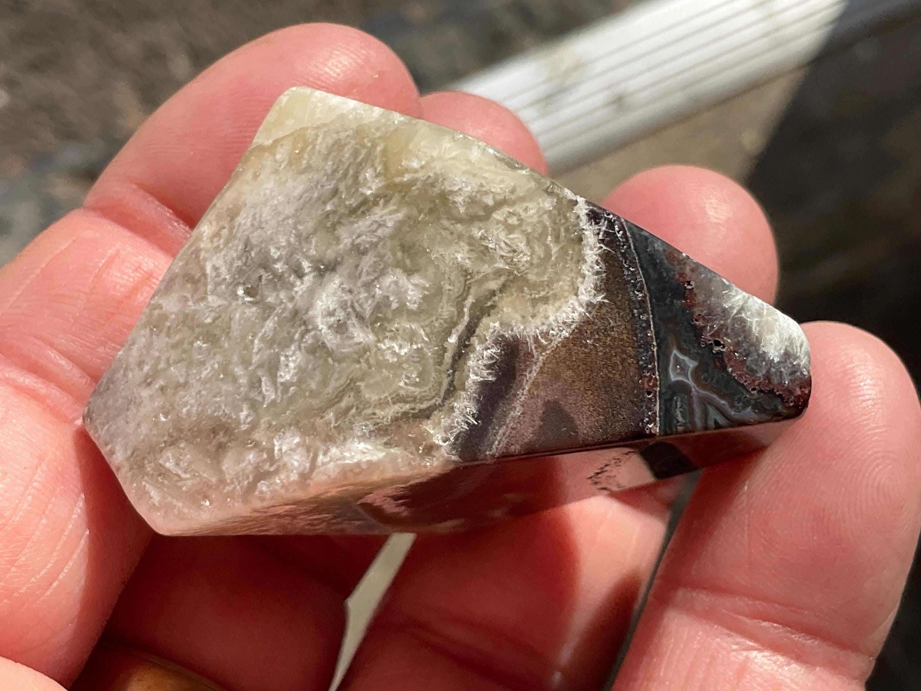 64g Mexican Crazy Lace Agate Freeform 18C