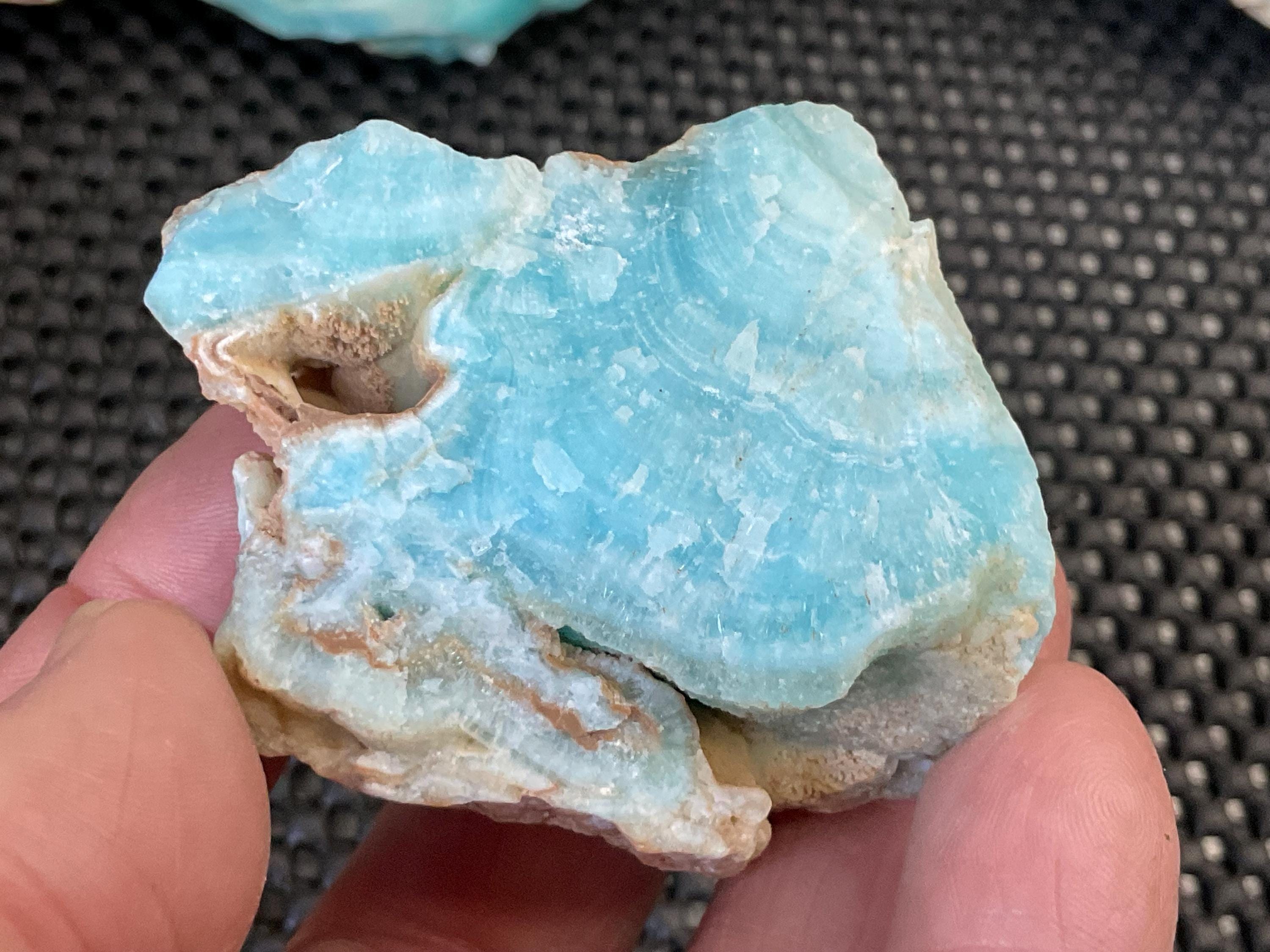 88g Blue Aragonite Specimen 4A