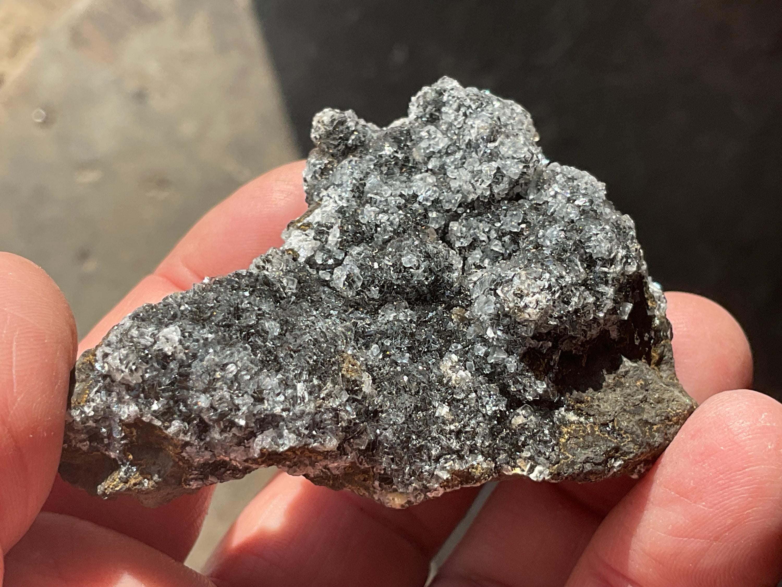 76g “Black Apophyllite” Specimen 1B from Indonesia