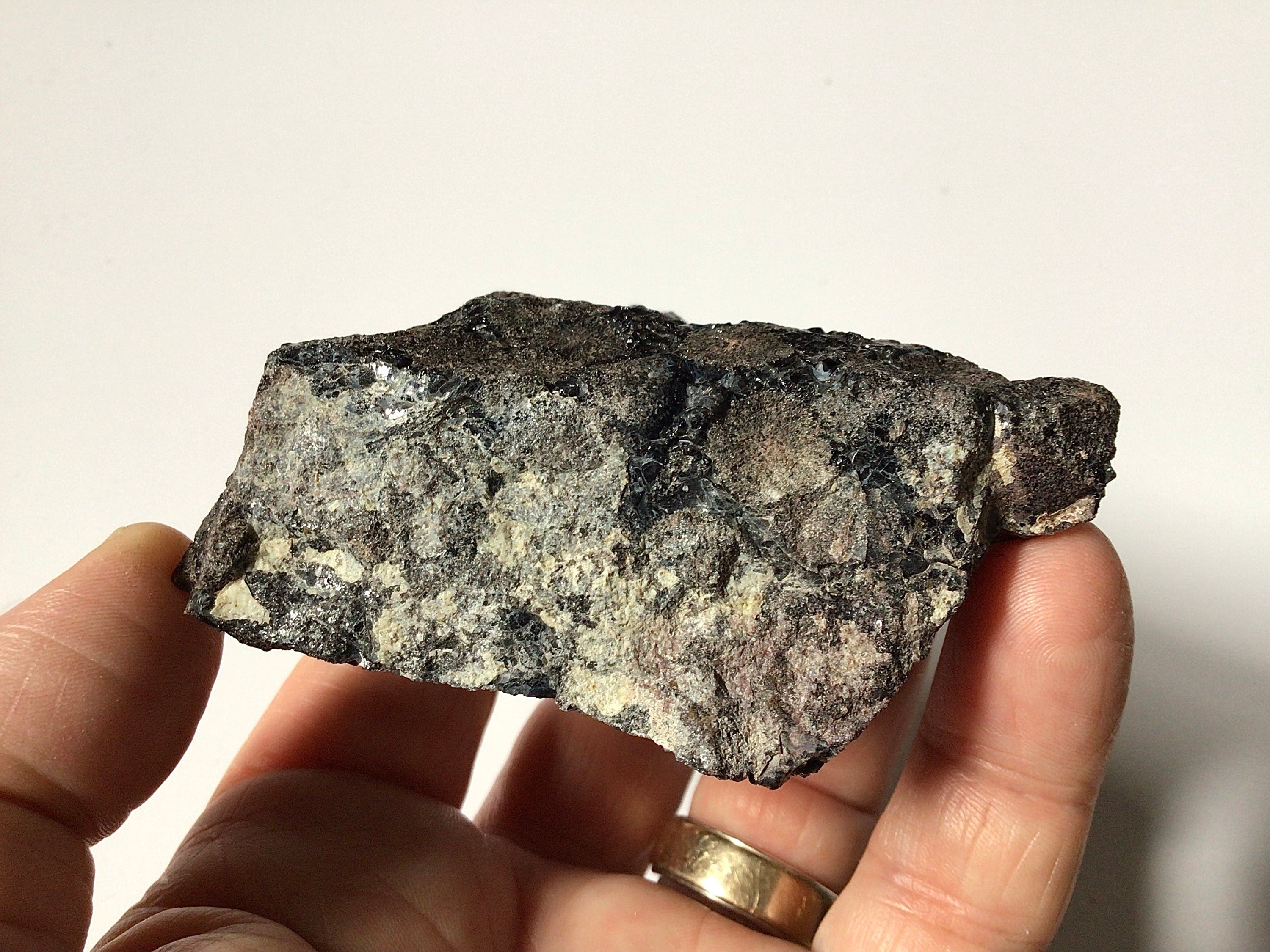 147g Mexican Flower Obsidian Rough Piece 3B