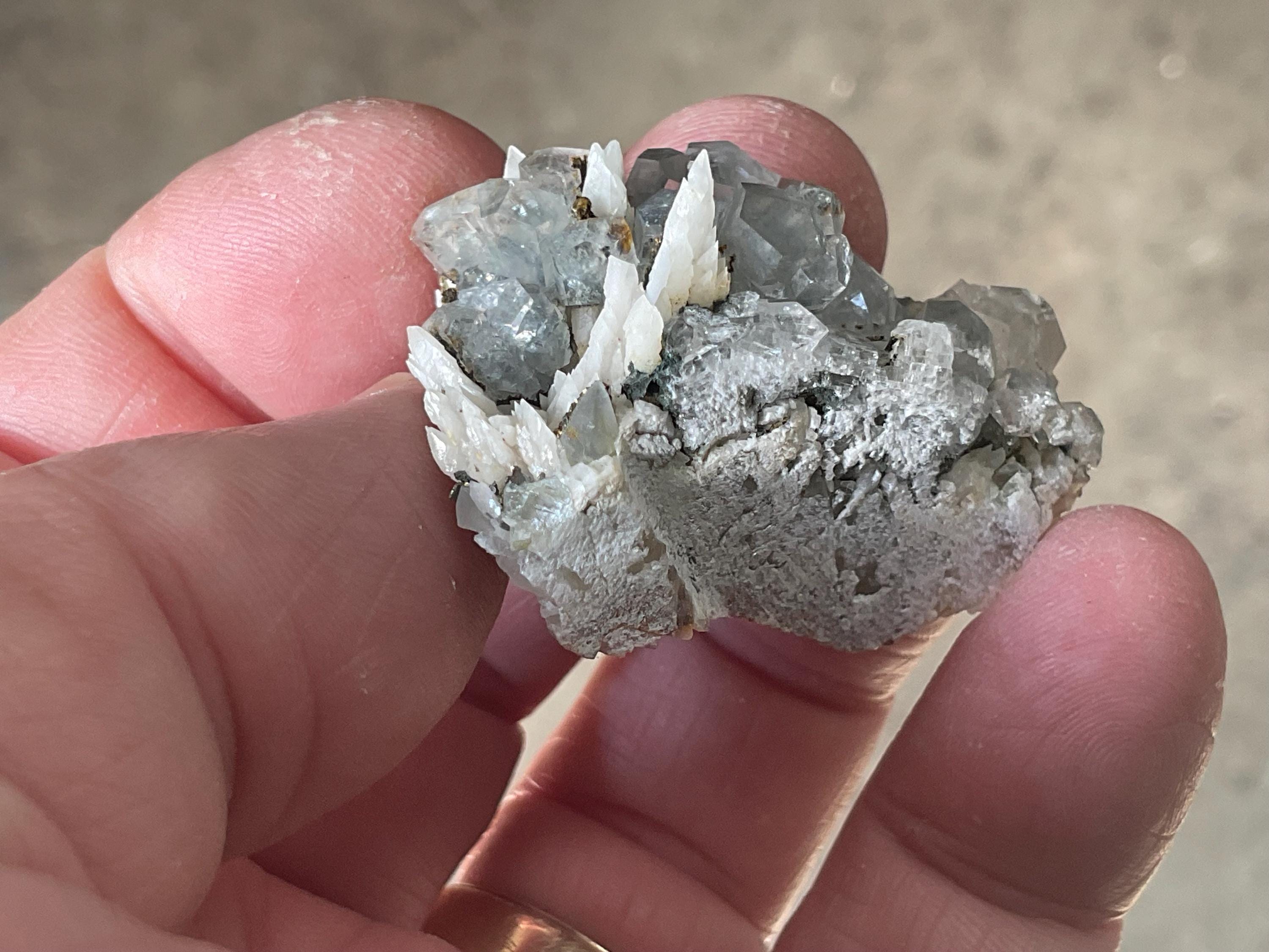 28g Calcite with Chalcopyrite Specimen B from Inner Mongolia