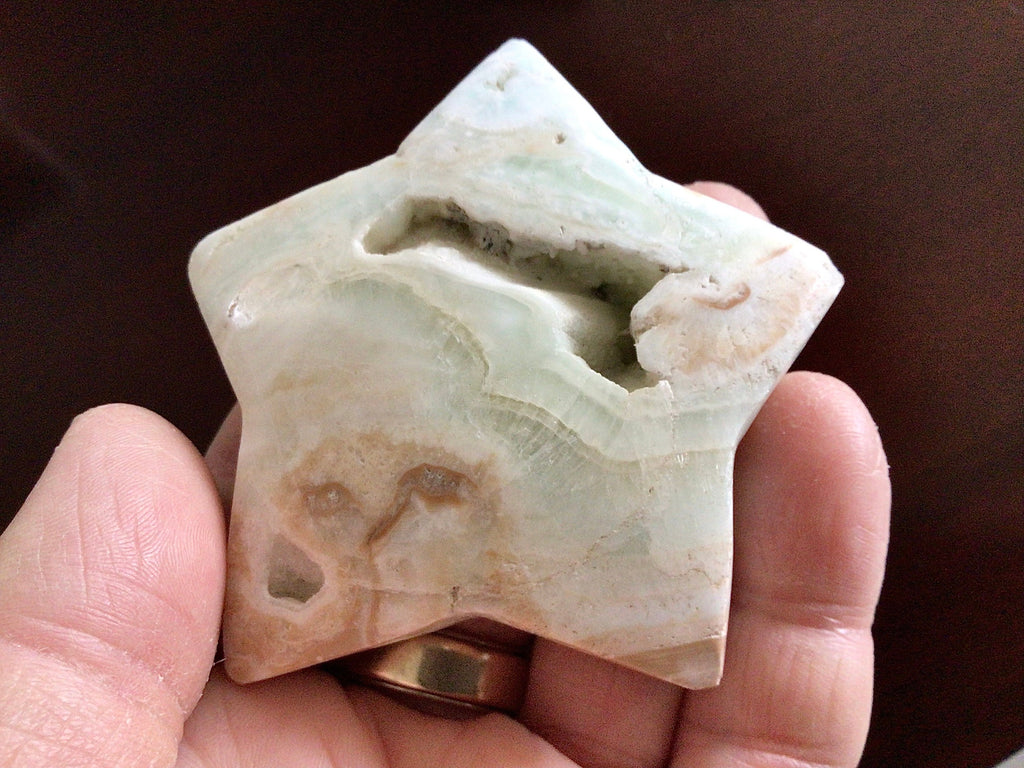 125g Caribbean Calcite Star
