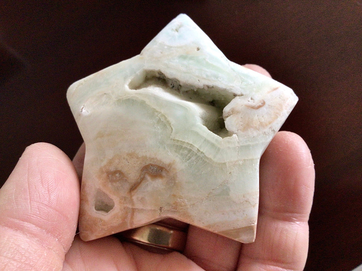 125g Caribbean Calcite Star
