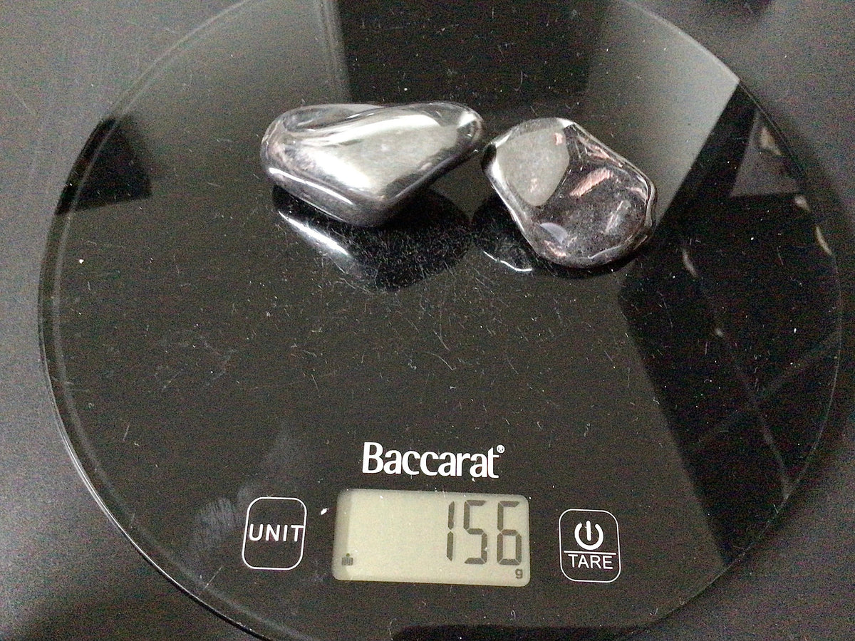 XL Hematite Tumbled Stones (150g)