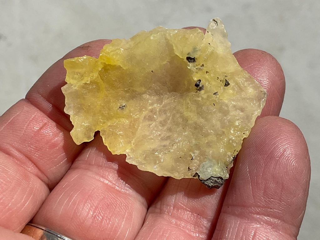 6g Pakistan Yellow Brucite Specimen 3A