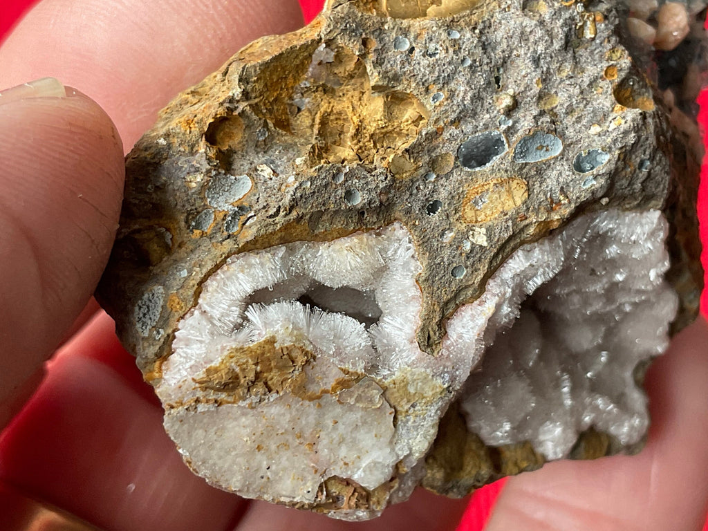 50g Pink Natrolite with Analcime Specimen B