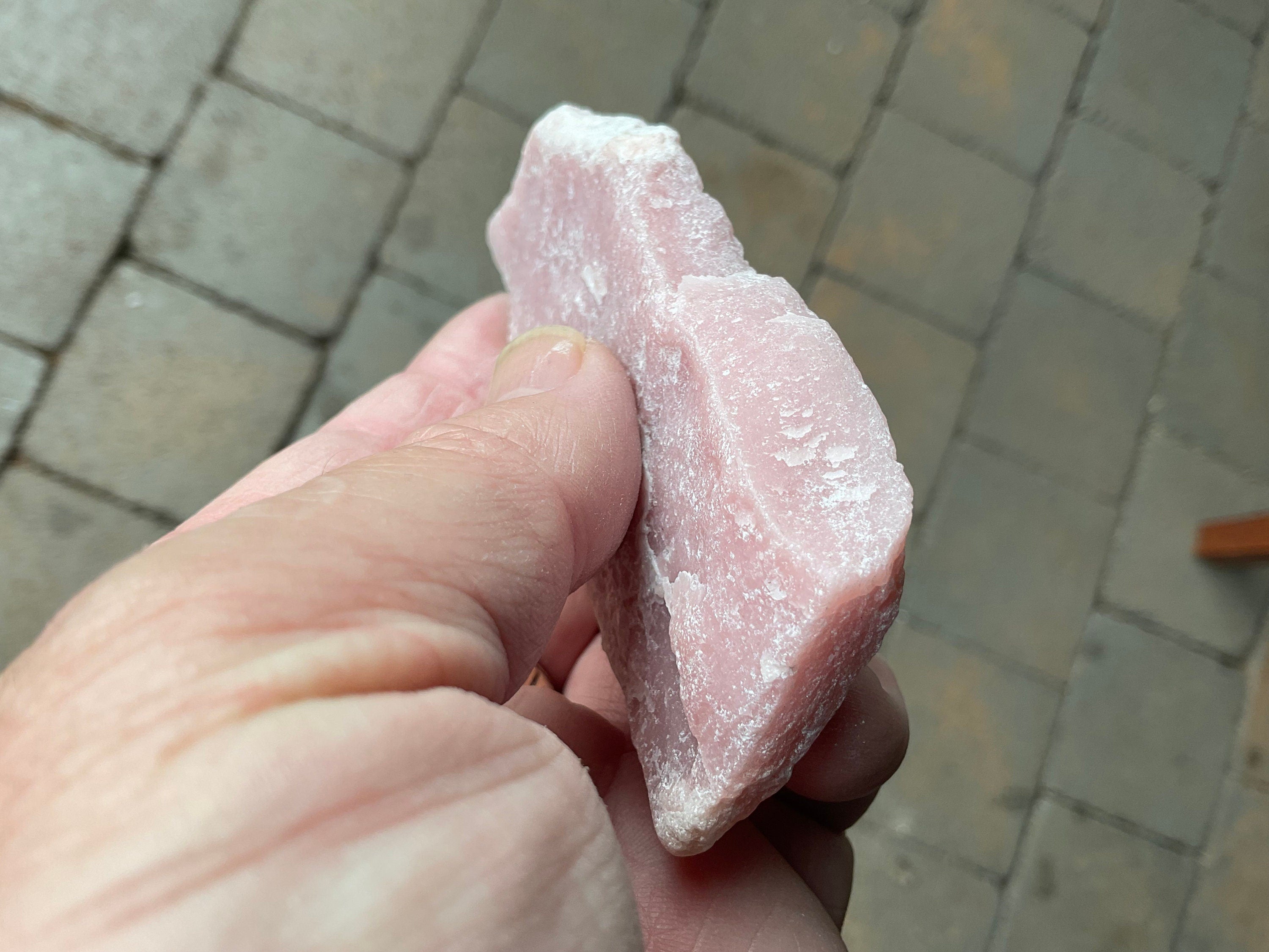58g Mexican Pink Opal Rough 2A