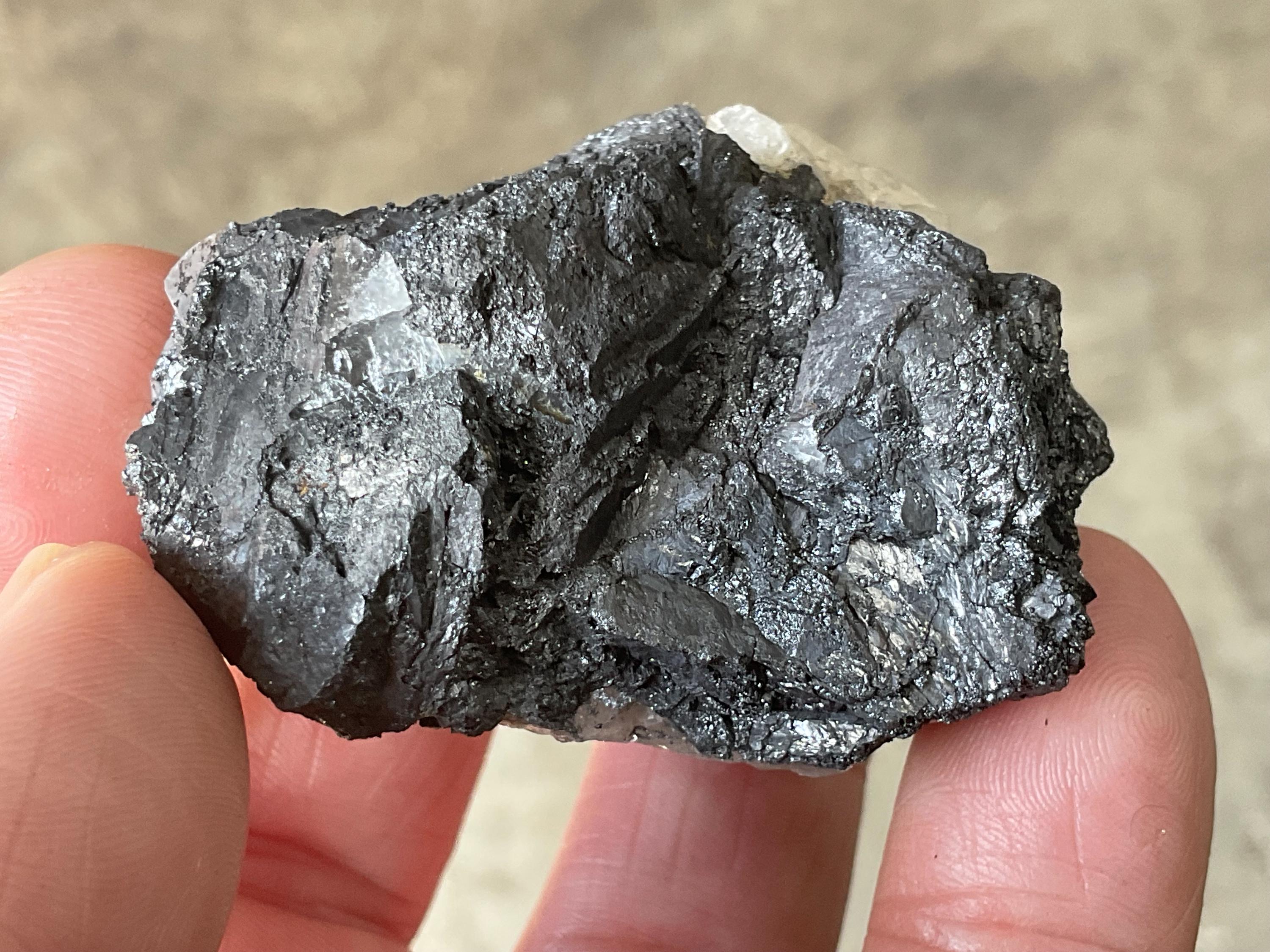 RESERVED FOR MEREDITH **122g Wolframite Specimen 1A from Wolfram Camp