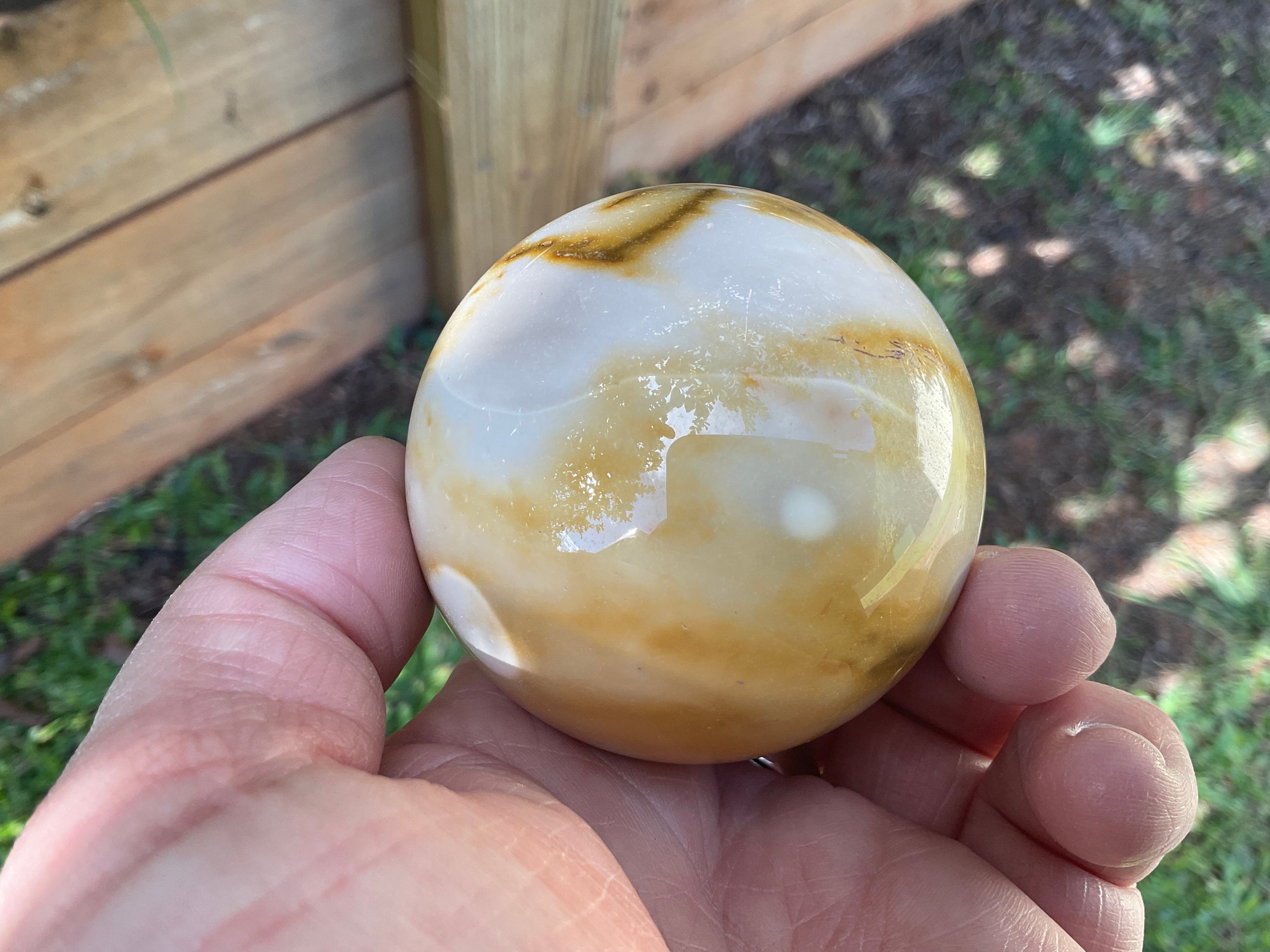 304g Mookaite Jasper Sphere2C