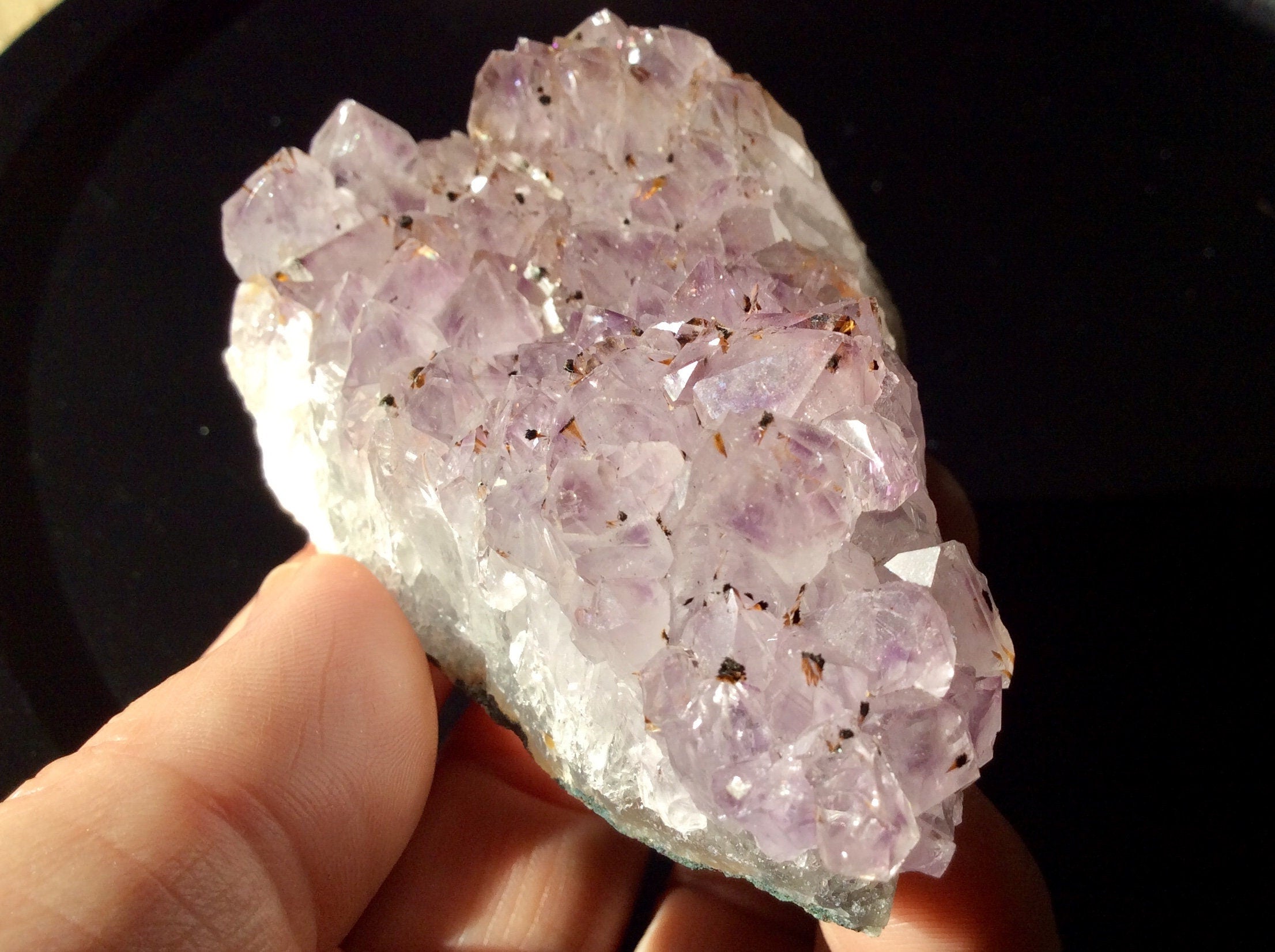 200g Light Amethyst Geode Piece 2B