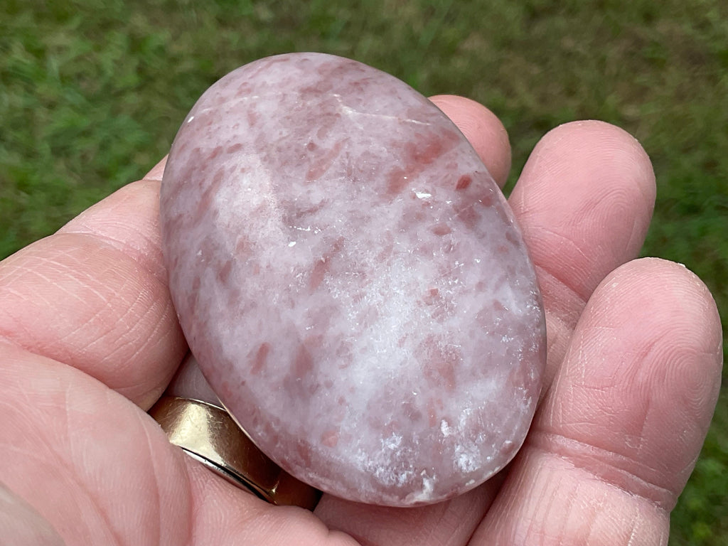 58g Pakistan Strawberry Jasper Palmstone 4A