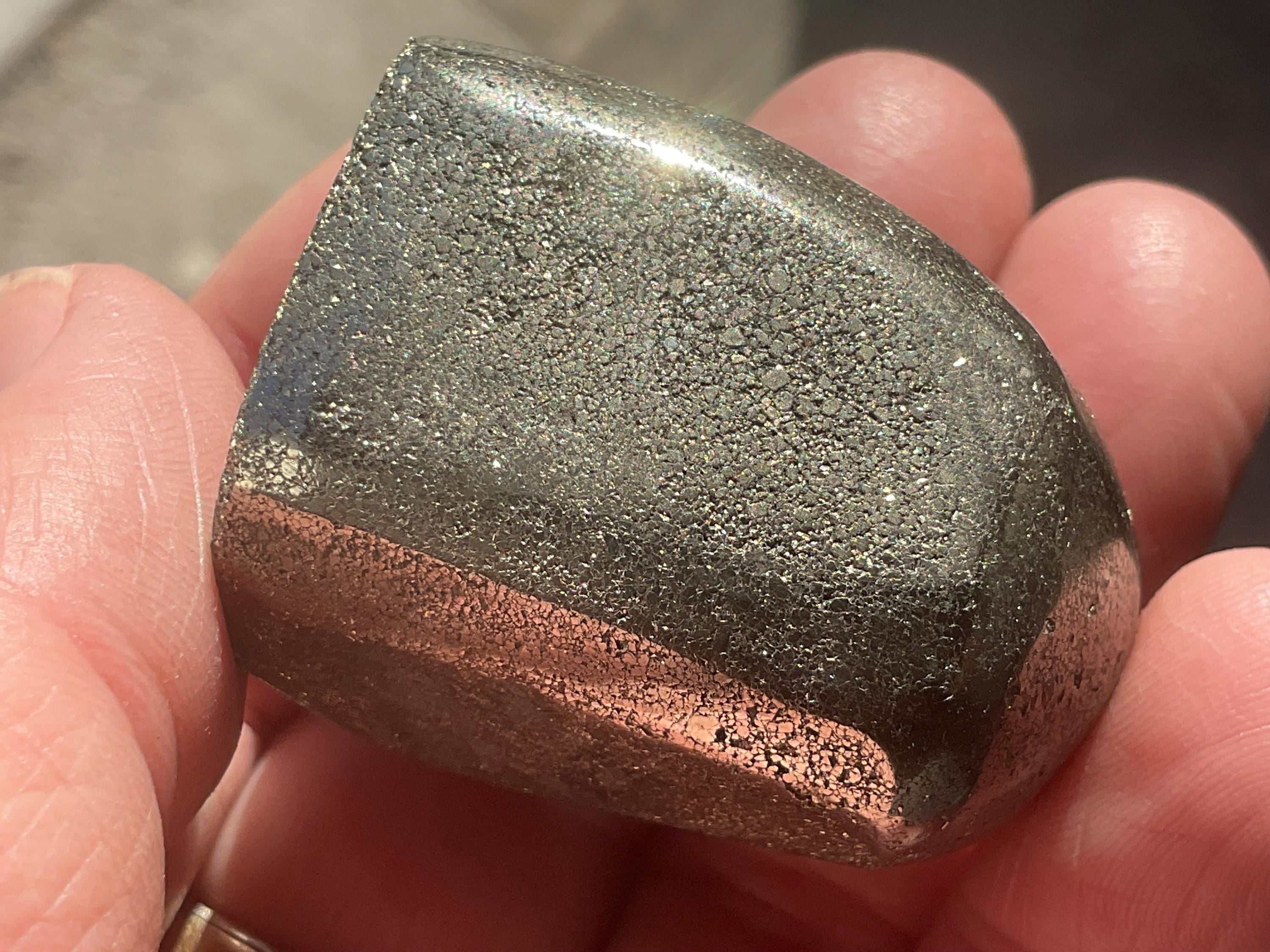 118g Pyrite Polished Freeform 3B
