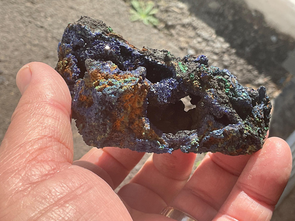 172g Azurite with Malachite Specimen 5A from Anhui, China