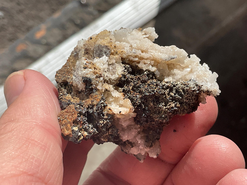 84g Anglesite Specimen 3 from Block 14 Opencut Mine, Broken Hill