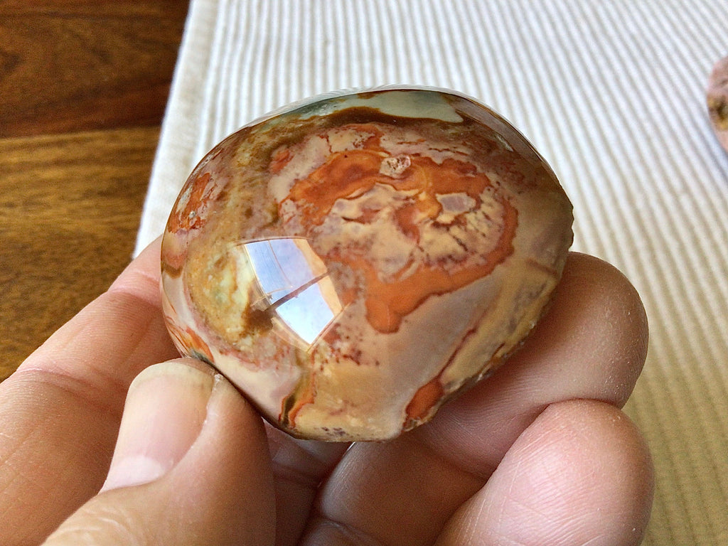 62g Polychrome Jasper One Side Polished 12B