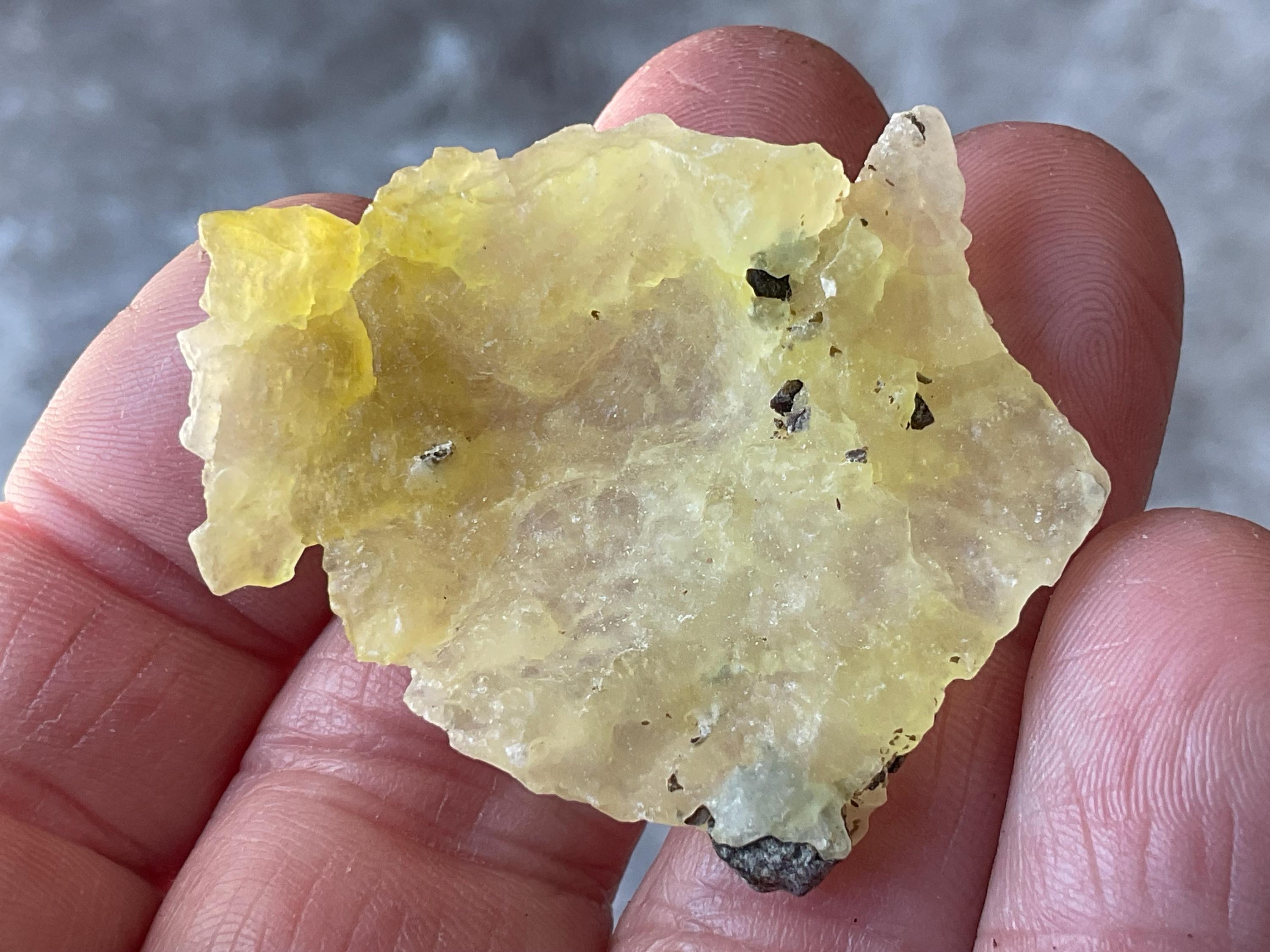 6g Pakistan Yellow Brucite Specimen 3A