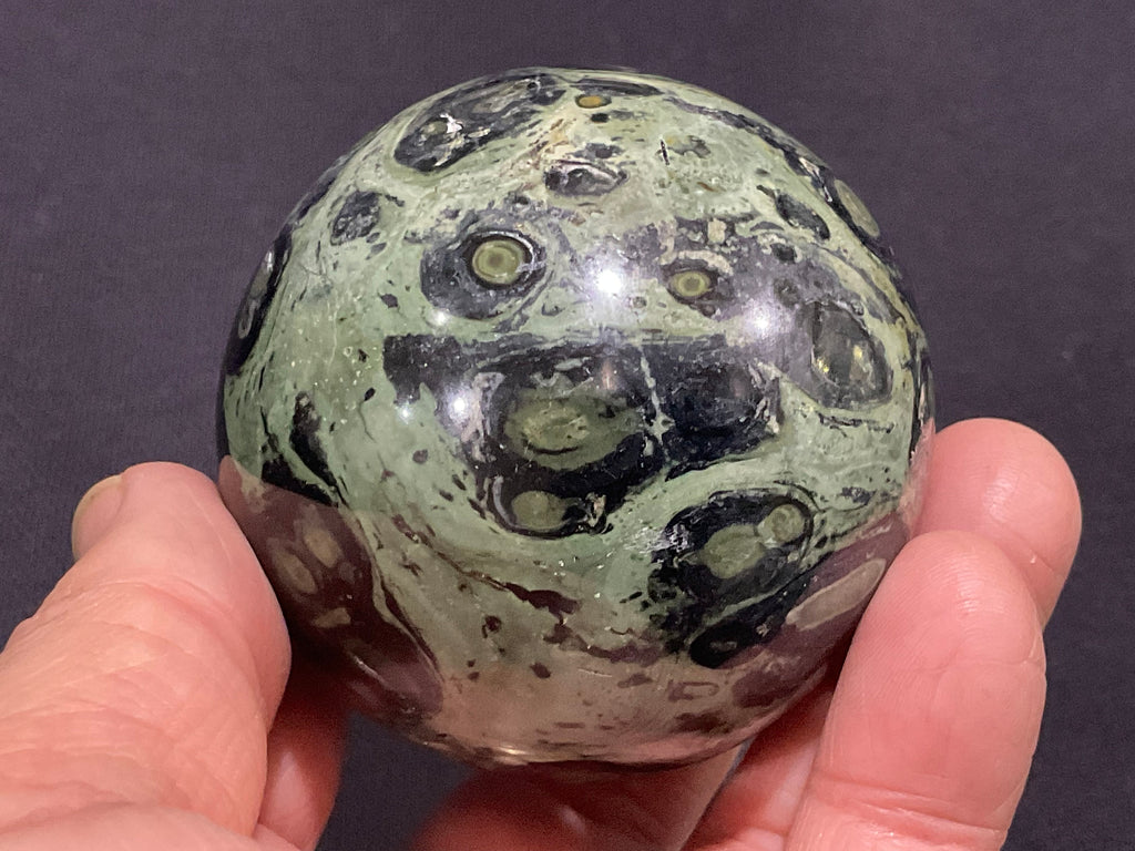 340g Kambaba Jasper Sphere 2C