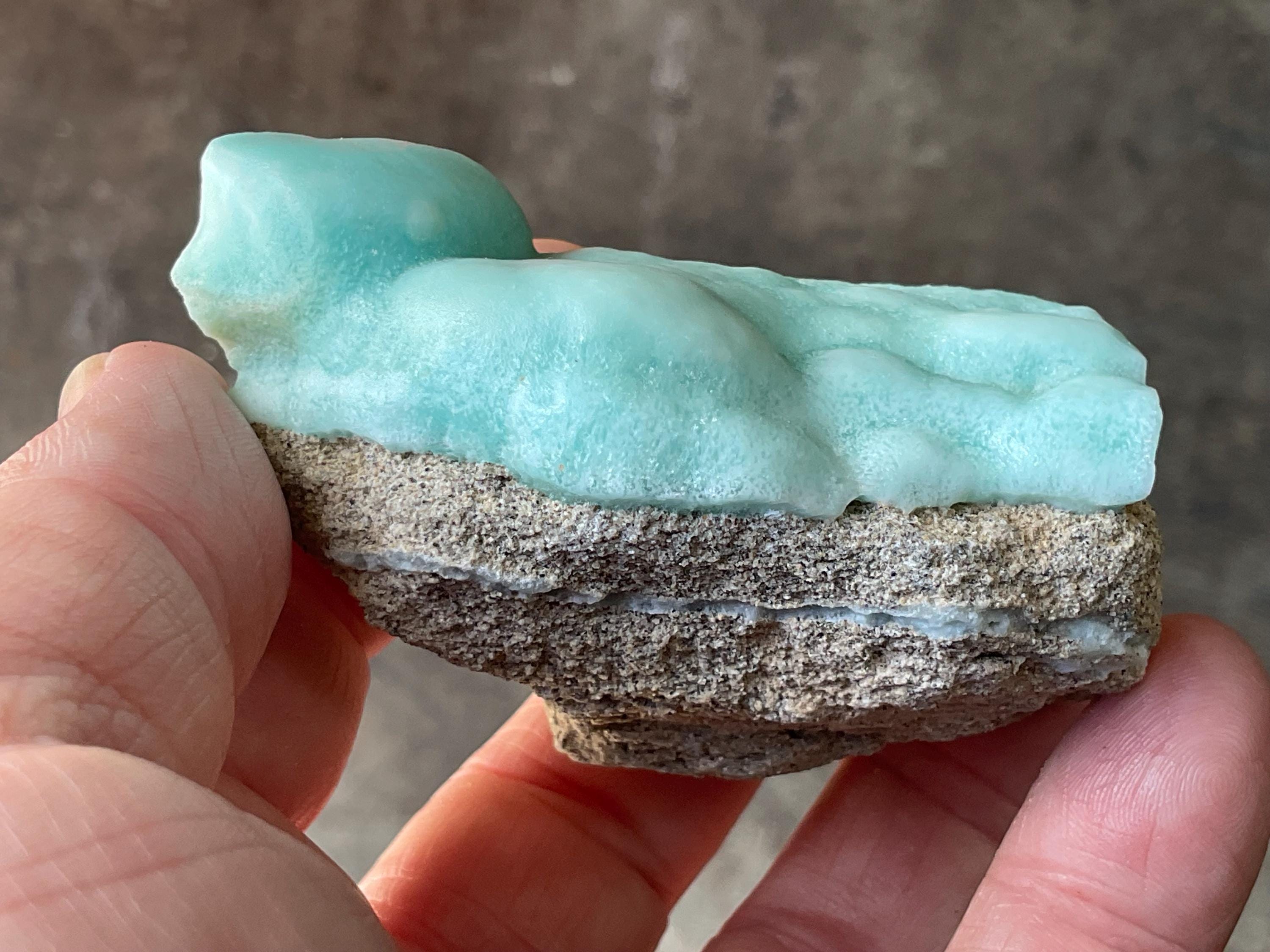 142g Botryoidal Blue Aragonite Specimen 5B