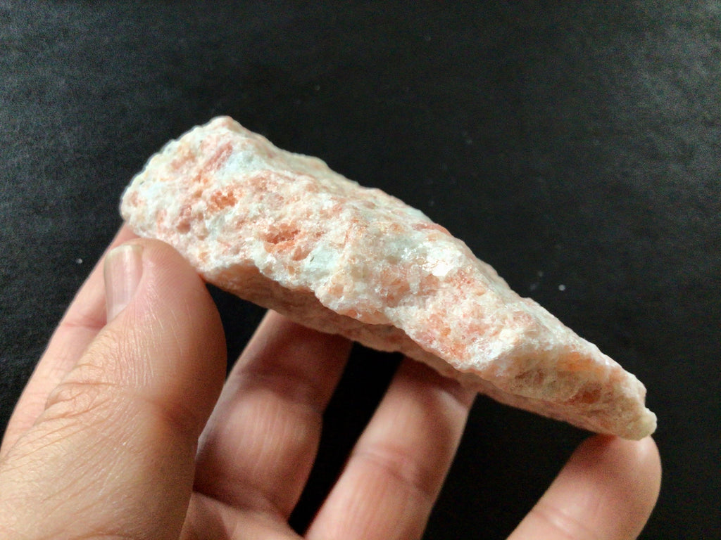 197g Natural Rough Sunstone Chunk 2D