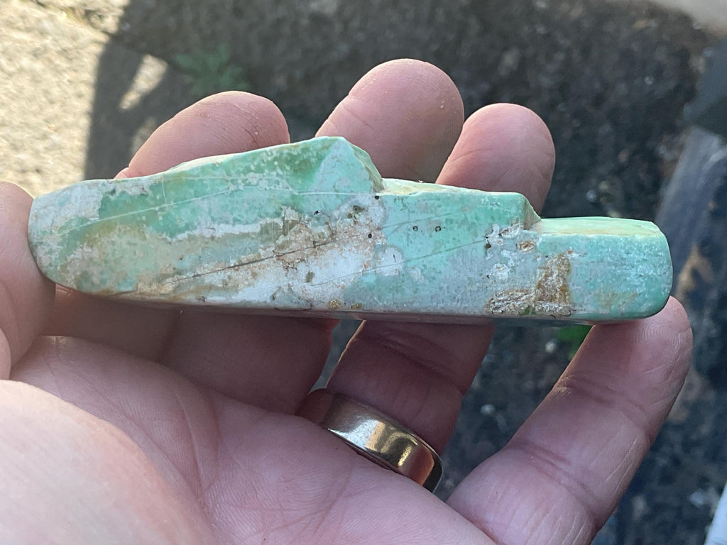 102g Polished Western Australian Variscite Piece 2B