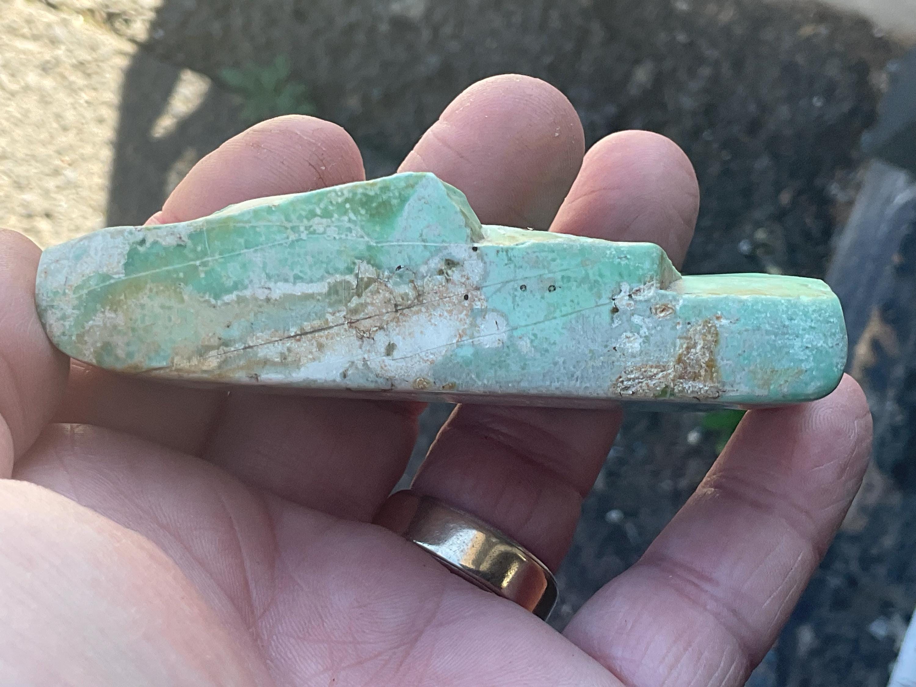 102g Polished Western Australian Variscite Piece 2B