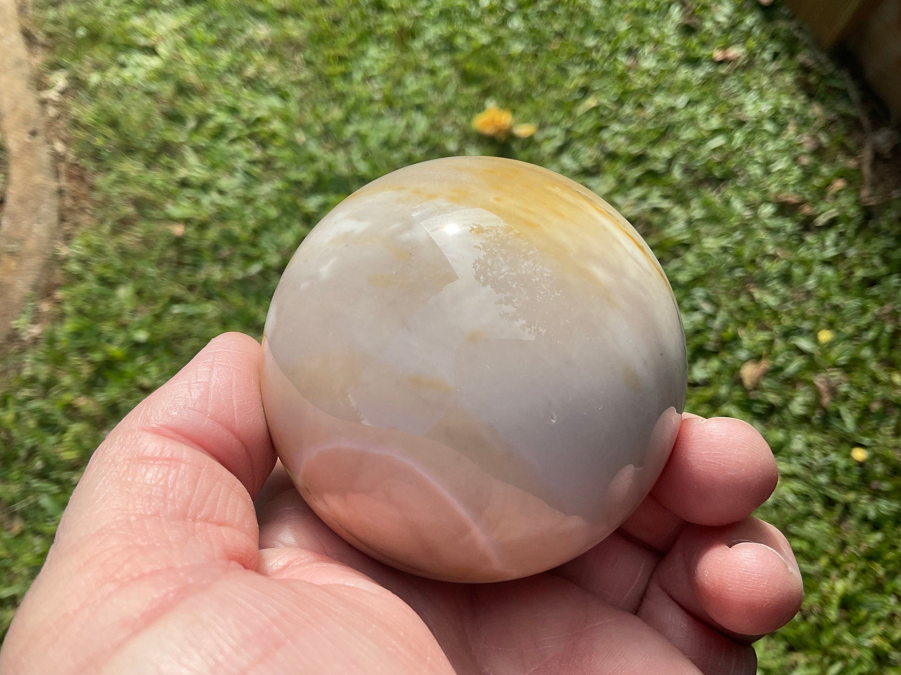 363g Mookaite Jasper Sphere 3B