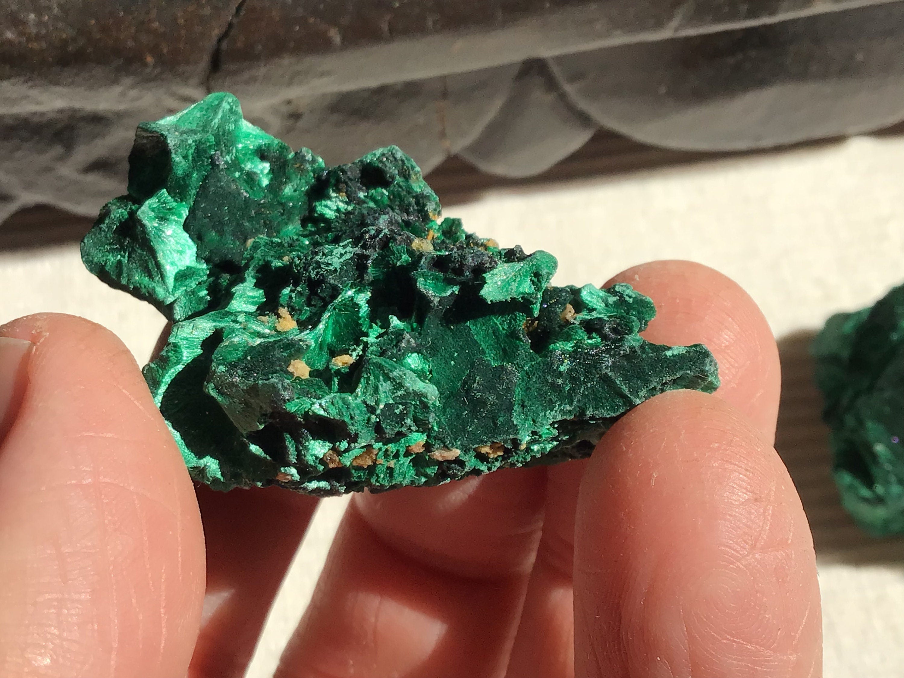 33g Silky Congolese Malachite Specimen 3B