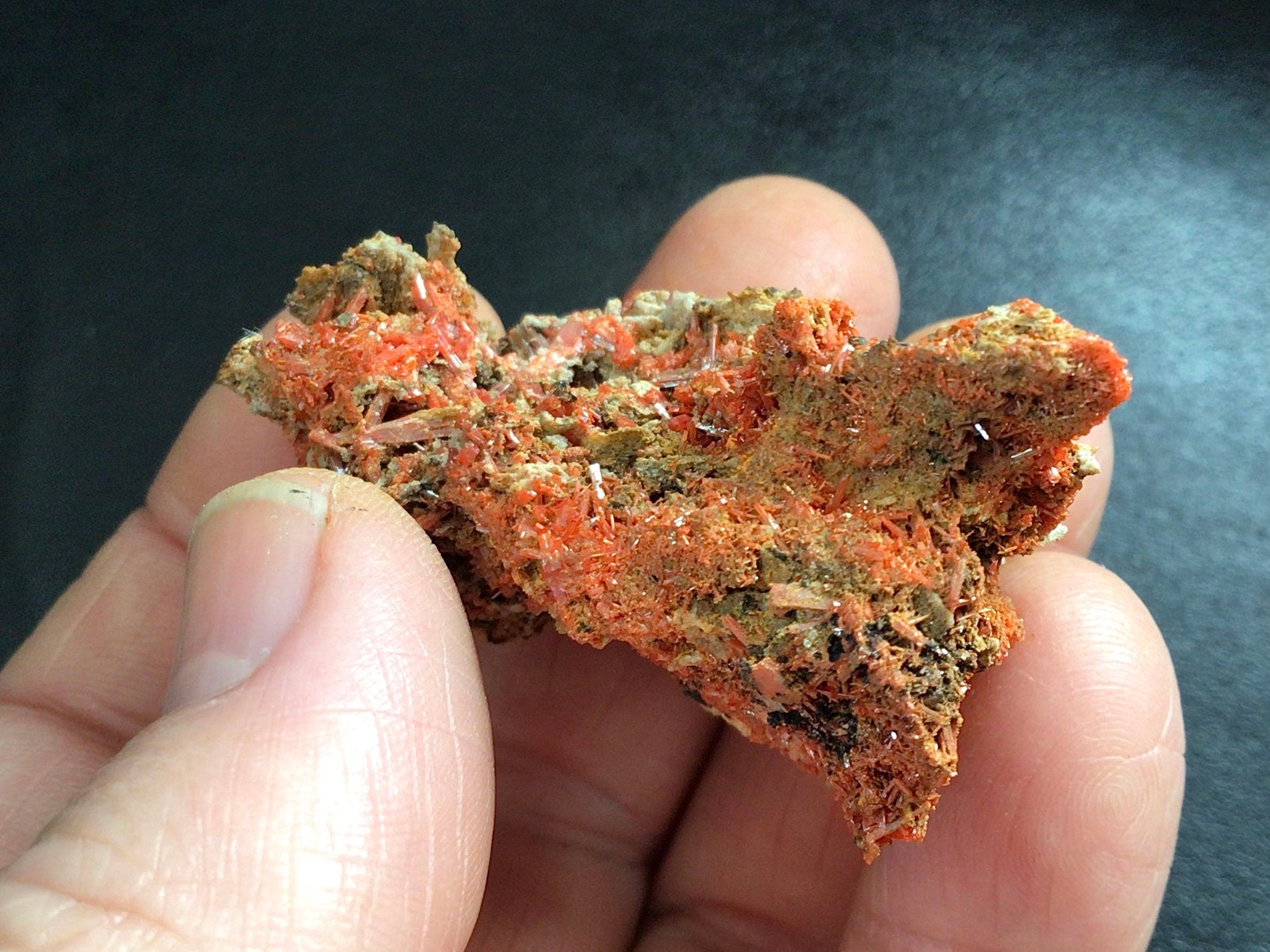 30g Crocoite Natural Specimen 4A
