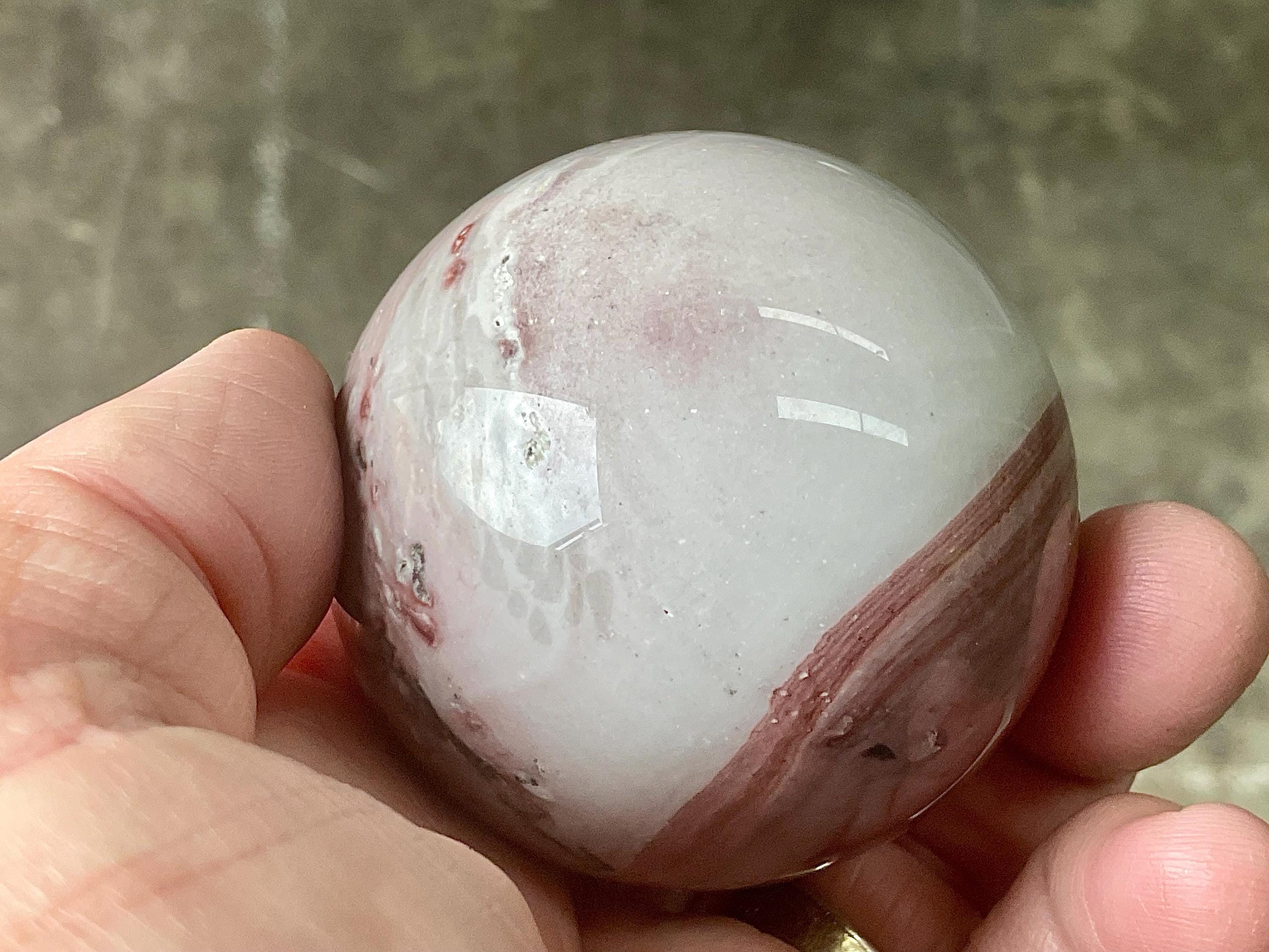 220g Mexican Crazy Lace Agate Sphere