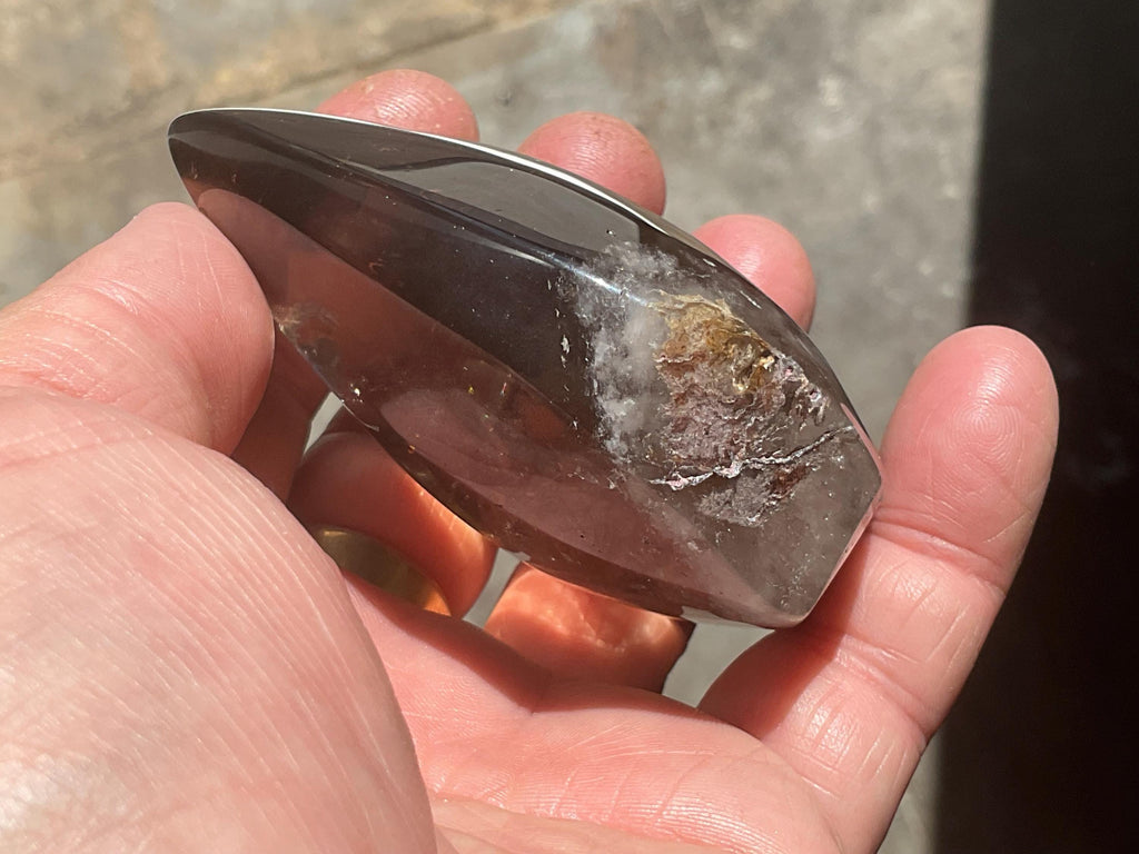 120g Polished Smokey Quartz Ornament B