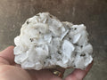 422g Pyrite on Calcite Specimen C from Hunnan, China