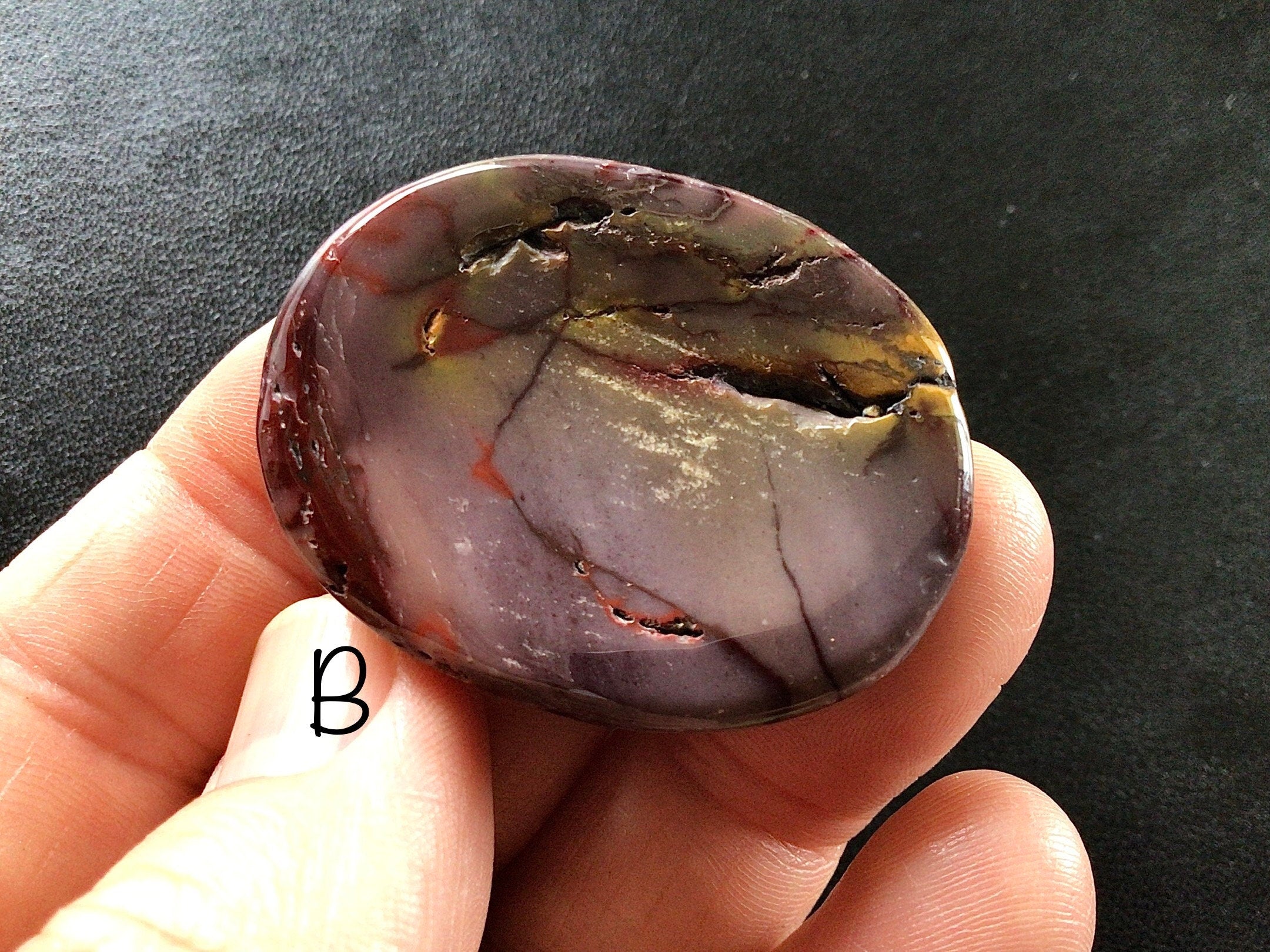 Mookaite Jasper Thumb Stone Group 4