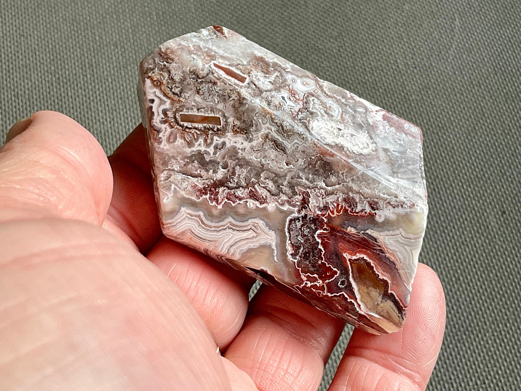 85g Mexican Crazy Lace Agate Freeform 4B