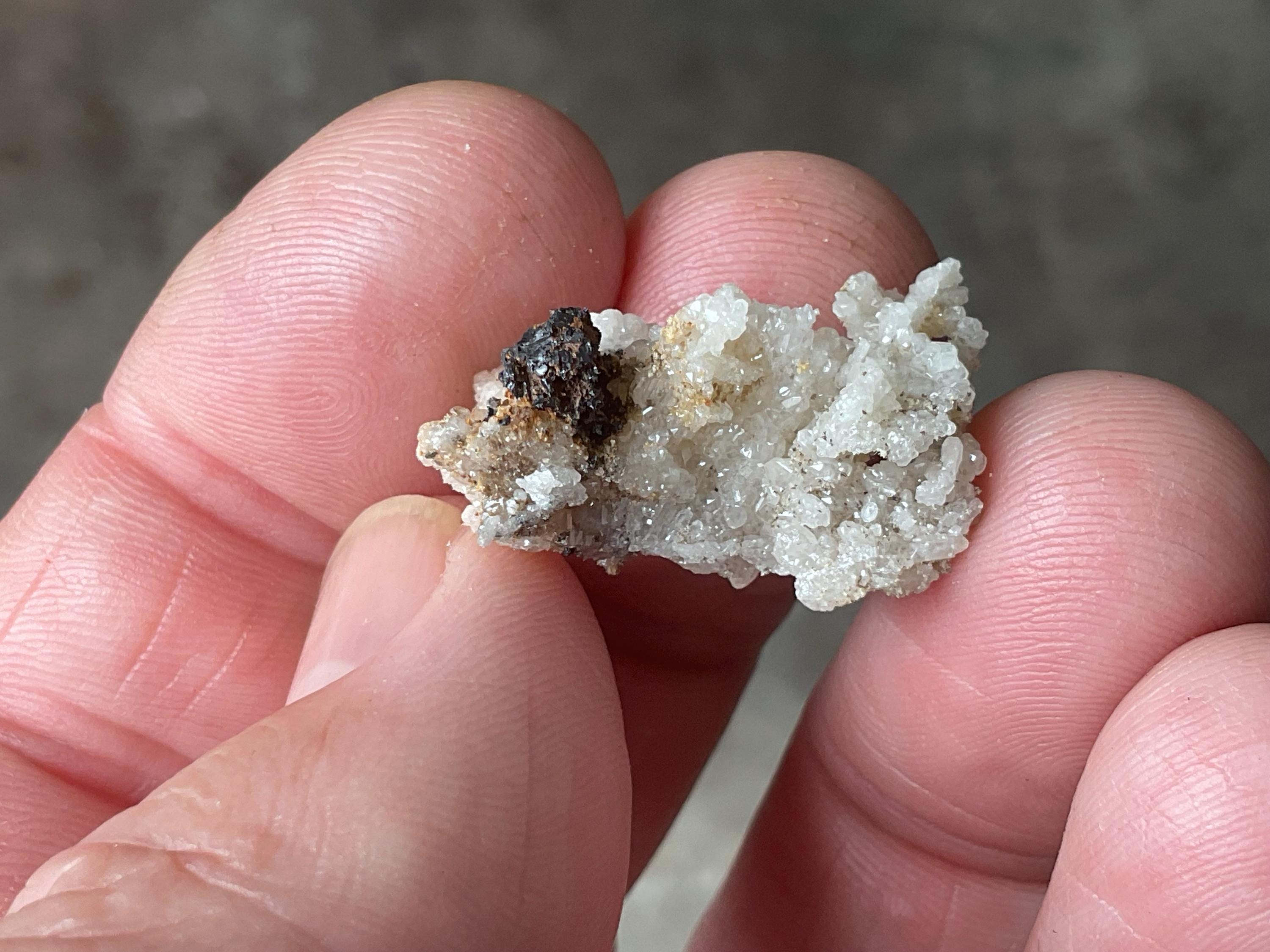 6g Anglesite Specimen 5 from Block 14 Opencut Mine, Broken Hill