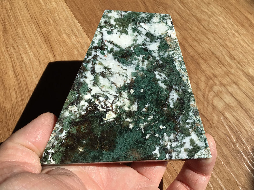 139g Moss Agate Polished Slab 2C