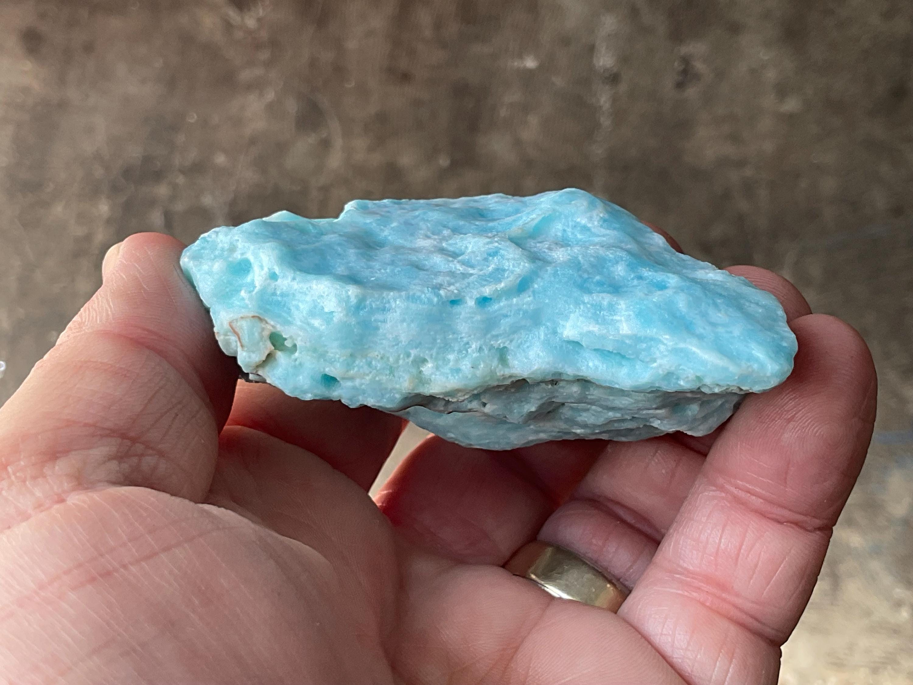132g Botryoidal Blue Aragonite Specimen 4B