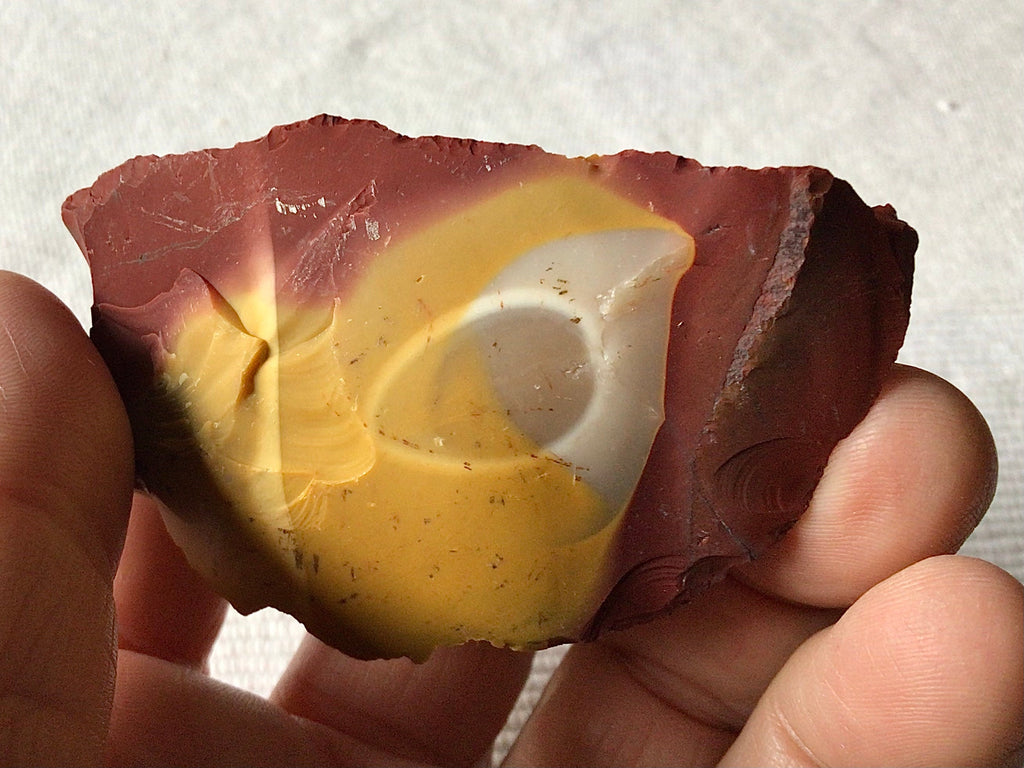 92g Rough Mookaite Jasper Piece 6A
