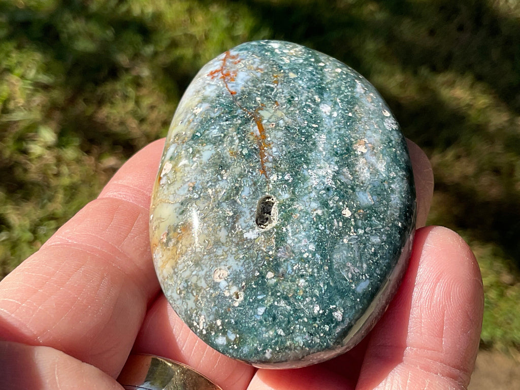 90g Ocean Jasper/Opal Palmstone 8A