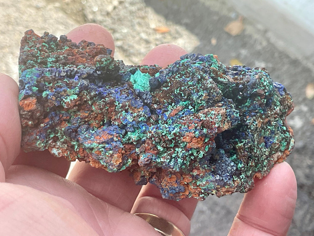 170g Azurite with Malachite Specimen 4C from Anhui, China