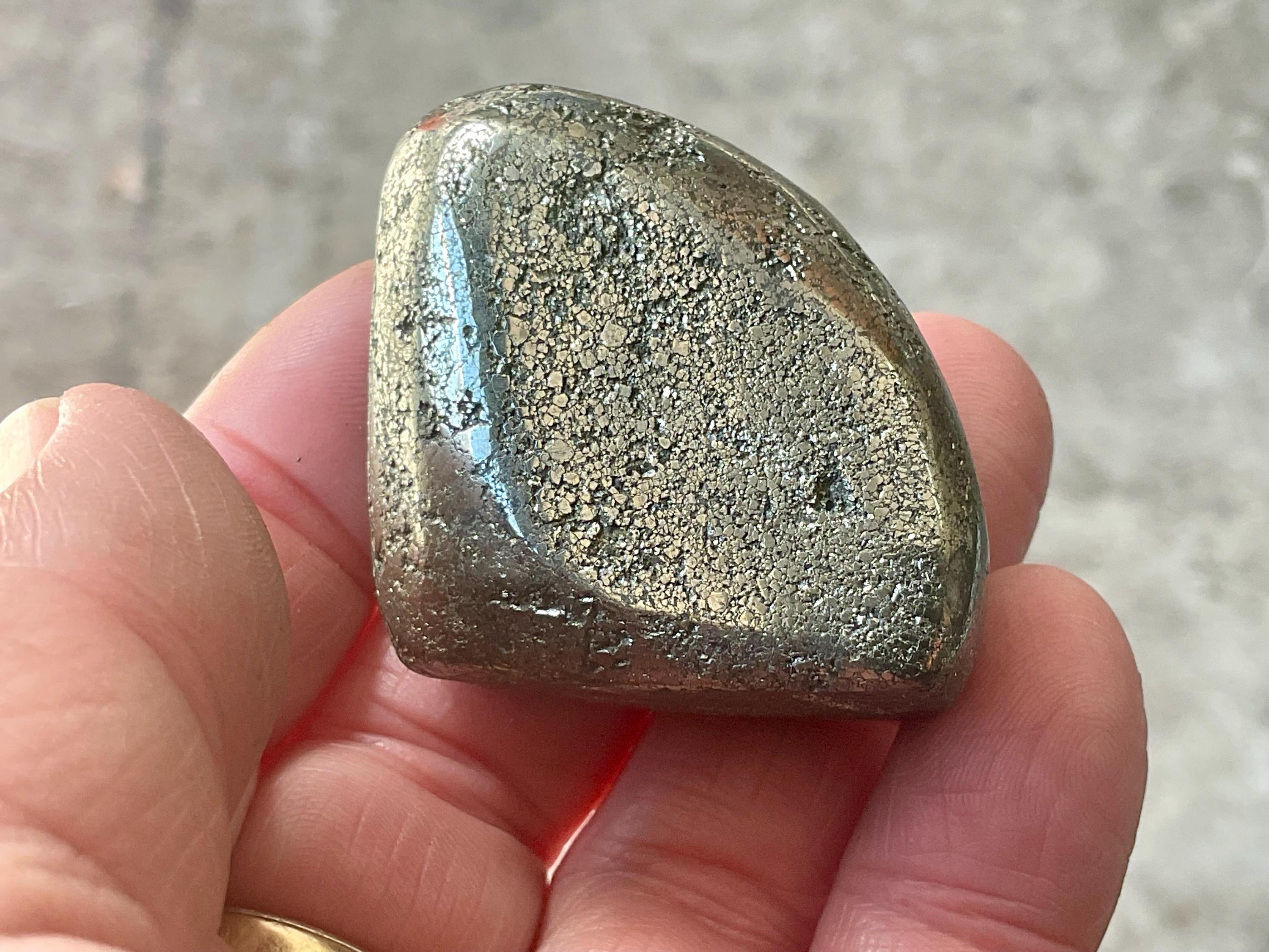 116g Pyrite Polished Freeform 3C