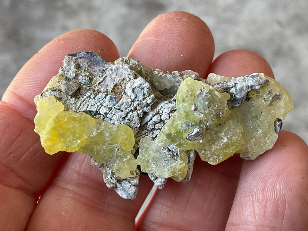16g Pakistan Yellow Brucite Specimen 6A
