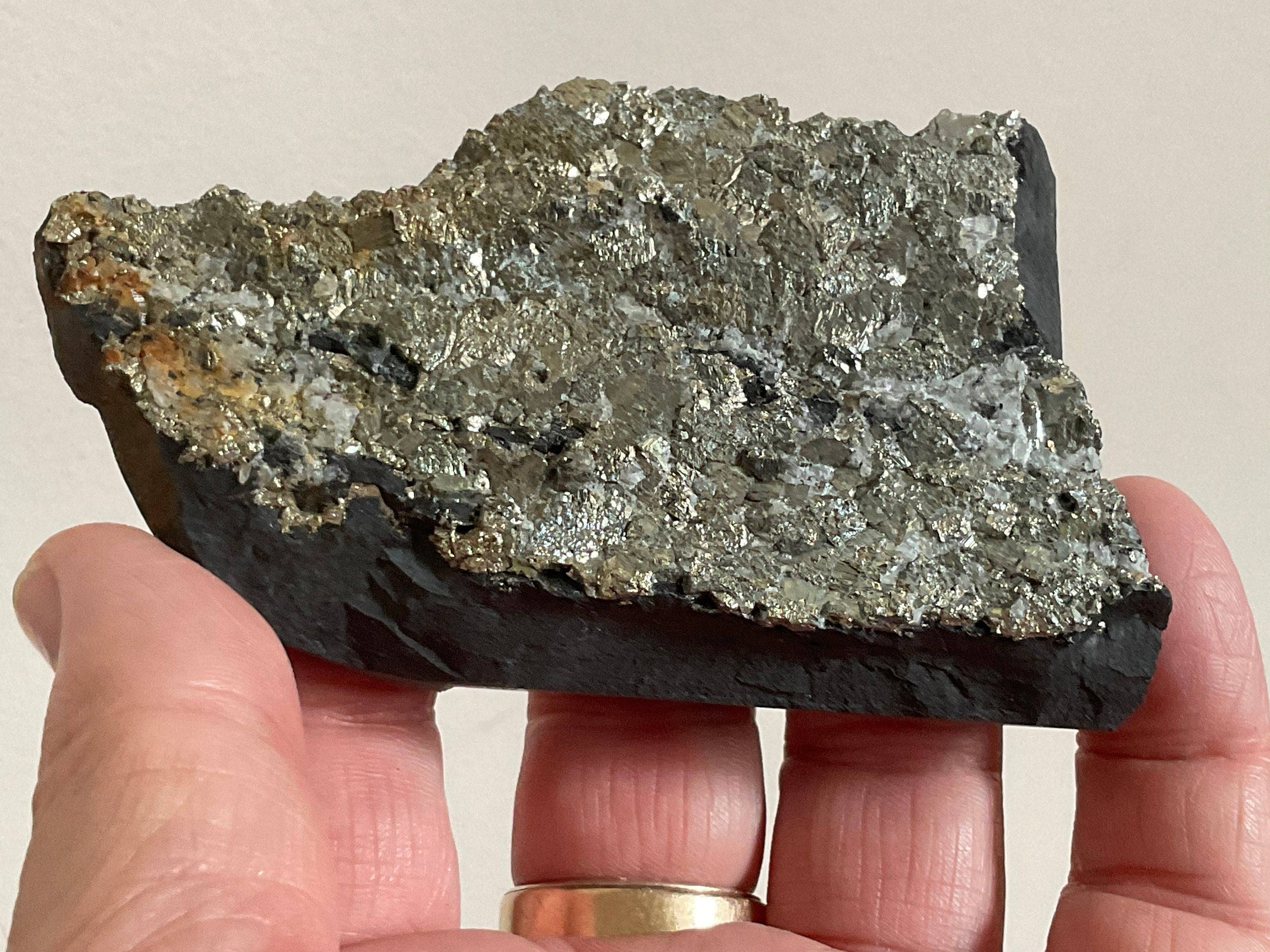 108g Tasmanian Cubic Pyrite Specimen 2C