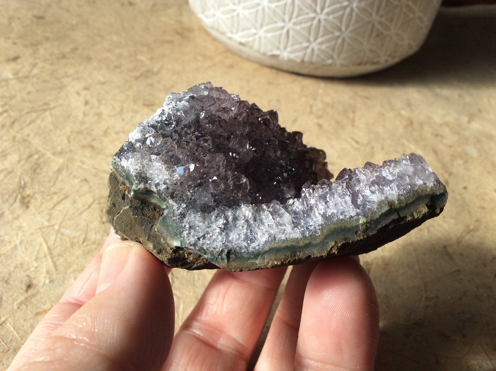 145g Amethyst Geode Piece 4A