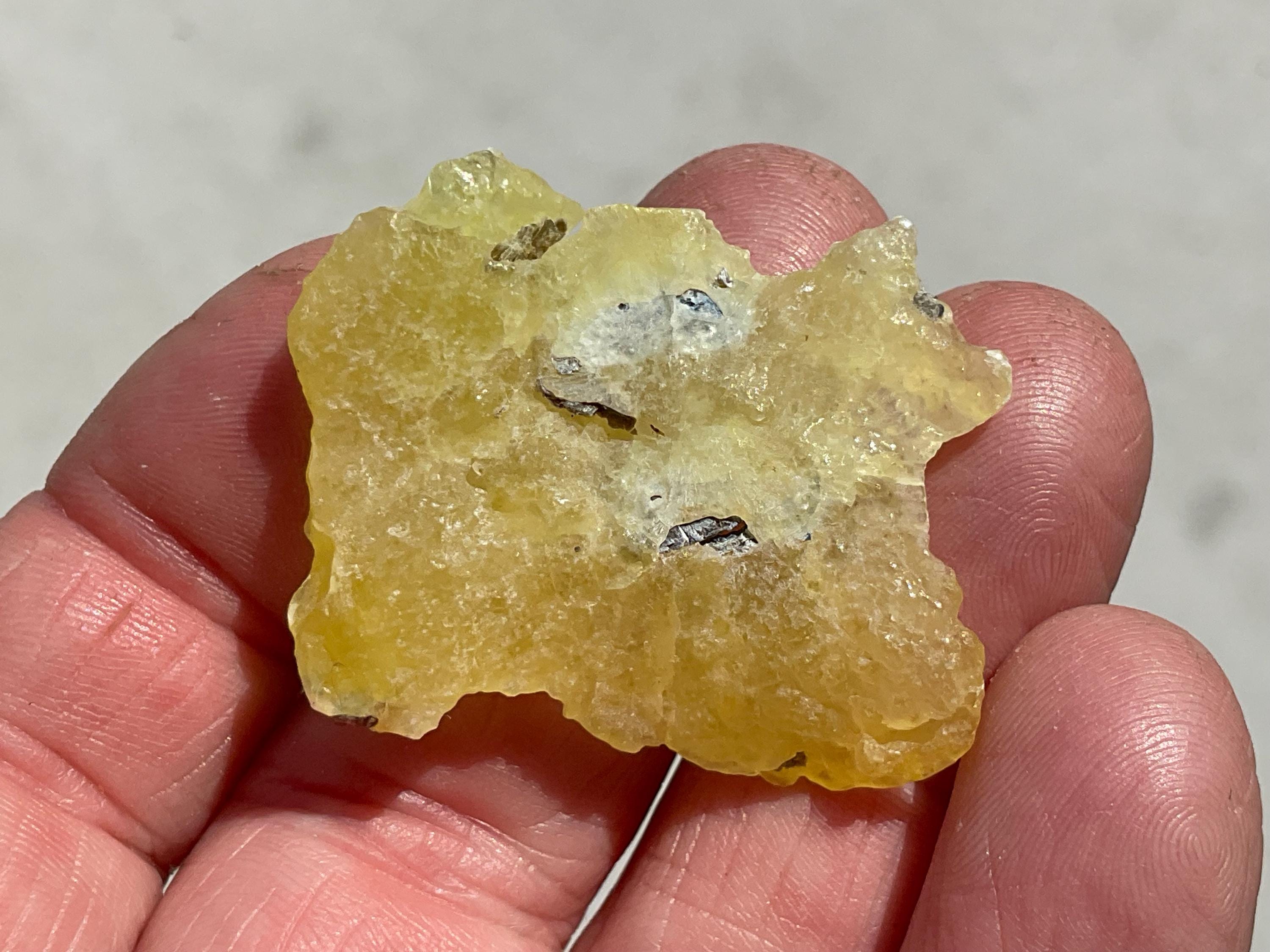 8g Pakistan Yellow Brucite Specimen 4A