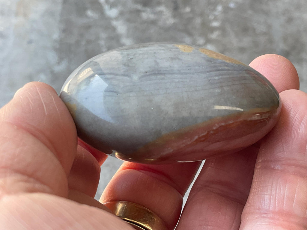 96g Polychrome Jasper Palmstone 23A