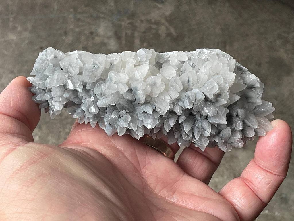 170g “Black Phantom Calcite” Specimen 2A from Hubei, China