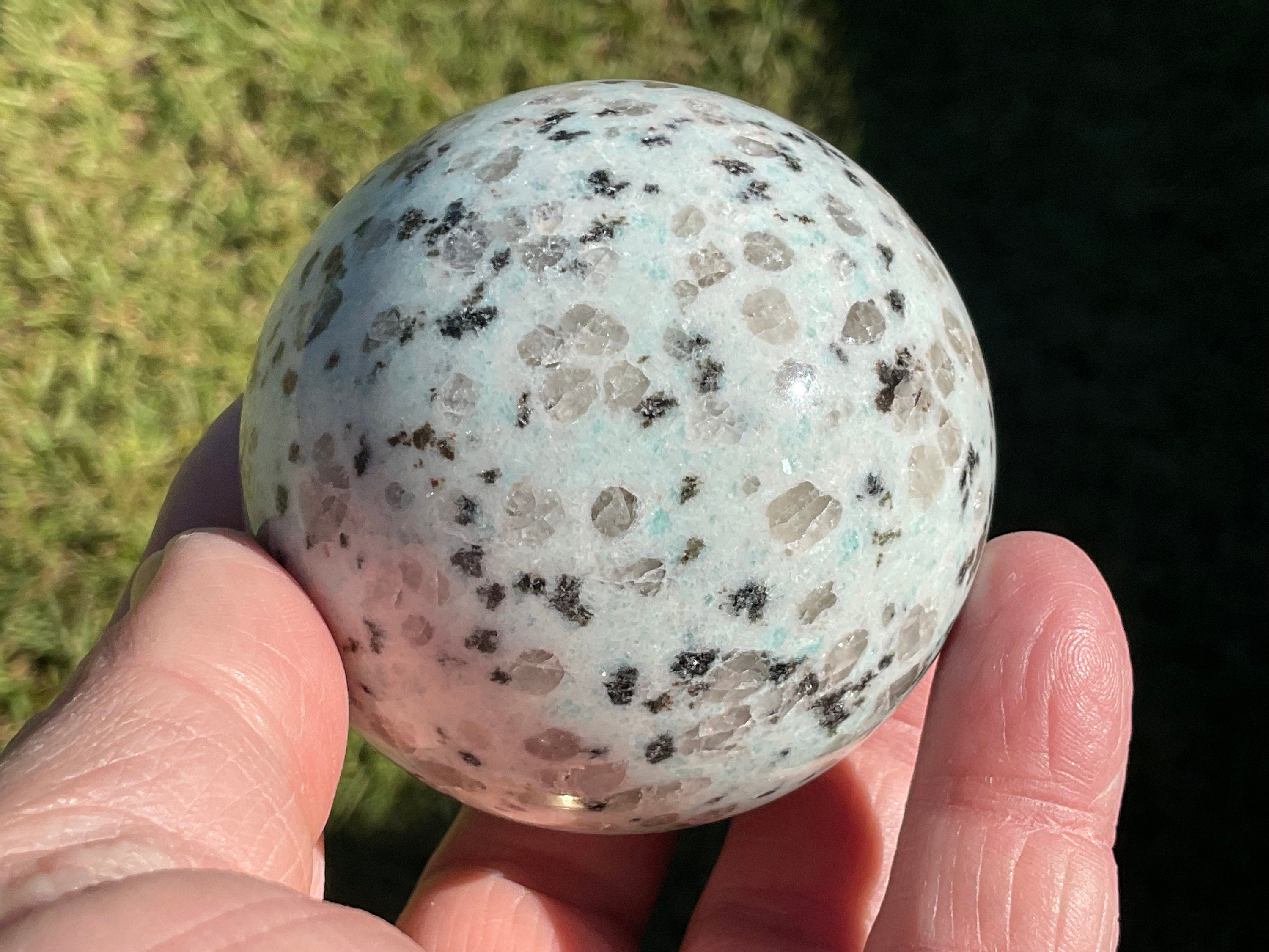 334g “Kiwi Jasper” Sphere 1B