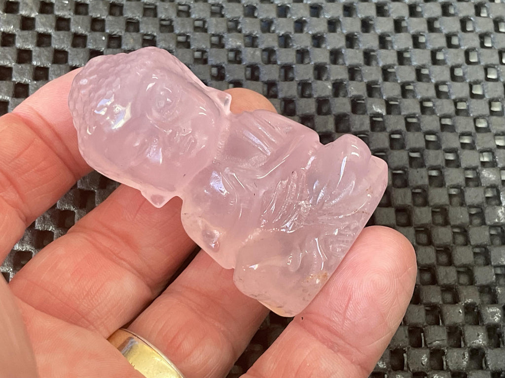 70g Rose Quartz Buddha Statue A