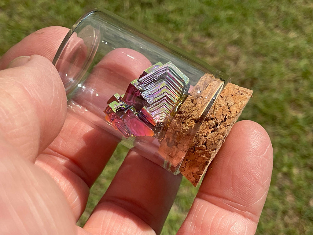 Bismuth Specimen Display Bottle 2C