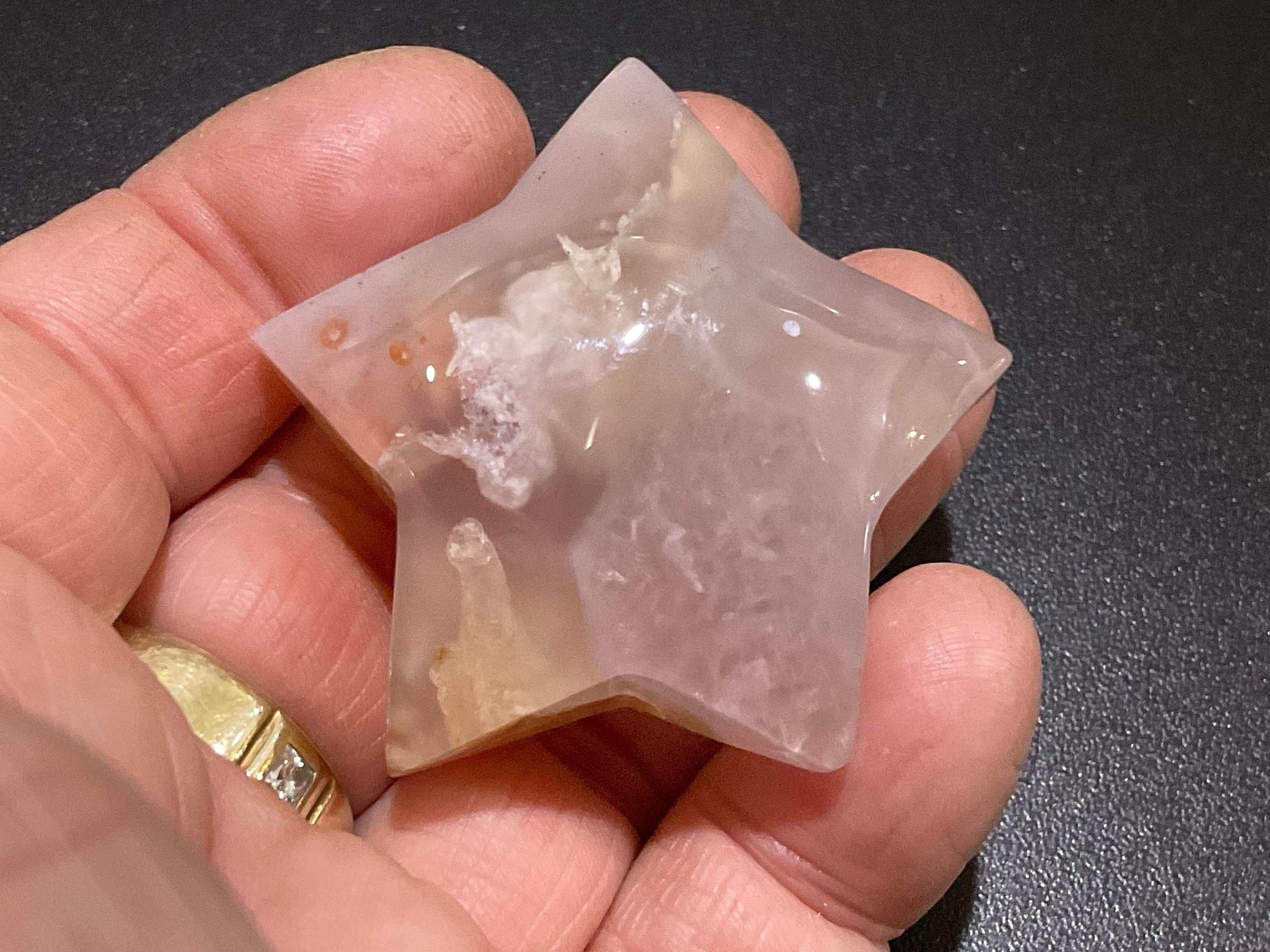 52g Flower Agate Star 7C